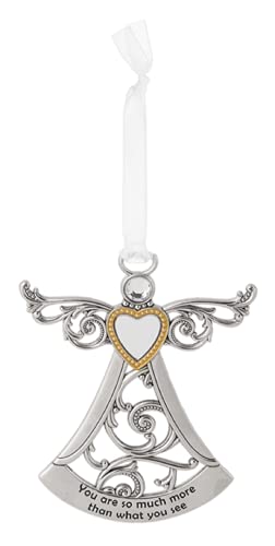 Ganz ER64508 You are so Much More Than What You See Ornament, 3.06-inch Height, Silver and Gold