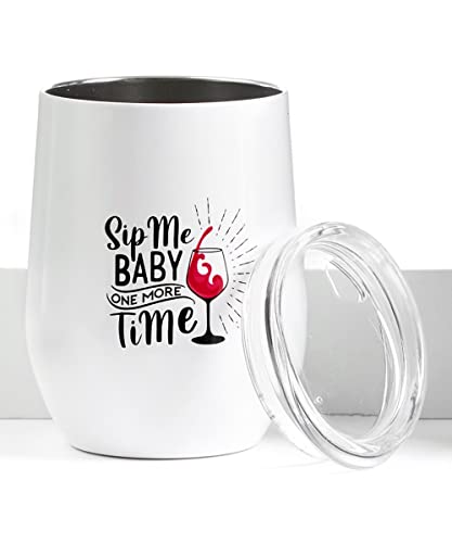 Giftcraft Sentiment Wine Cup, 8.5 oz