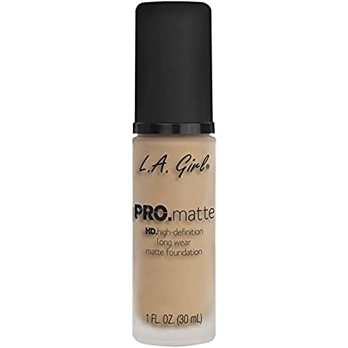 L.A. Girl Pro.matte foundation, nude, 1 fl. oz.