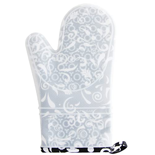 Two Lumps of Sugar KTX2010-6383 Swirly Gate Black Silli Mitt