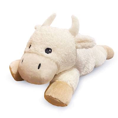 Intelex White Buffalo Warmies Cozy Plush Heatable Lavender Scented Stuffed Animal