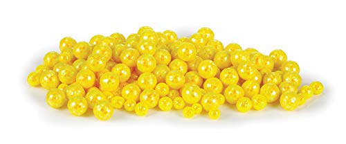 Napco 88712 Decorative Styrofoam Pearl Gems, Yellow