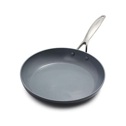 Cookware Company GreenPan CC002453-001 Valencia Pro Hard Anodized Induction Safe Healthy Ceramic Nonstick, 11&