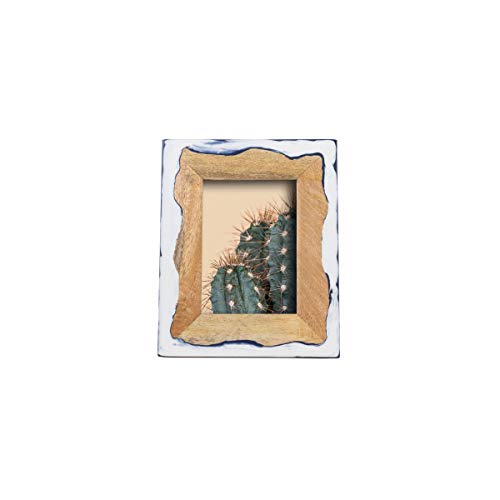Foreside Home and Garden Marbled 5X7 Varuna Photo Frame