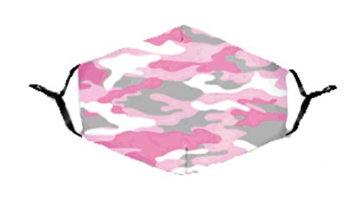 Spoontiques 18191 Reusable Youth Face Mask (Pink Camo)