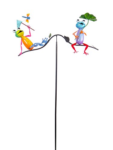Continental Art Center CAC16141 Frogs METAL BALANCER