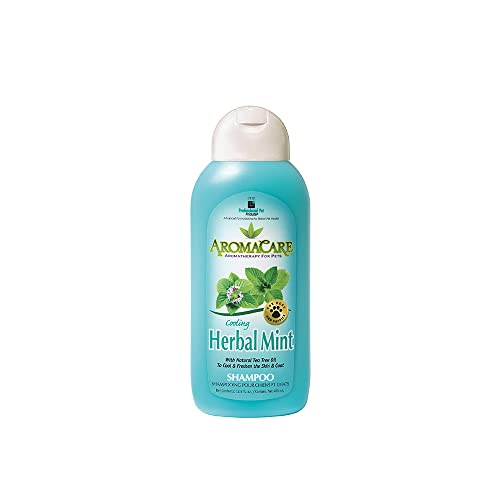 PPP Pet Aroma Care Cooling Herbal Mint Shampoo, 13-1/2-Ounce