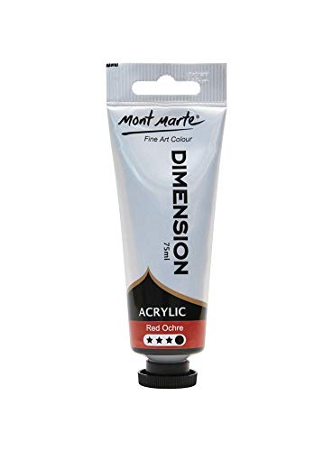 Mont Marte Dimension Acrylic 75mls - Red Ochre