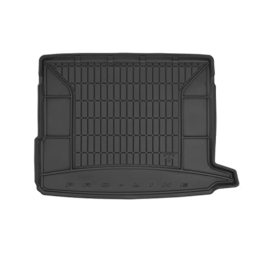 OMAC USA Premium Trunk Mats for Mercedes GLC Class X253 2016-2021 3D Molded Rear Guard Cargo Liners | Black TPE Rubber All Weather Protected Odorless Heavy Duty | Car SUV Auto Accessories