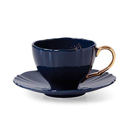 Lenox Sprig & Vine Teacup & Saucer, 1.05 LB, Multi