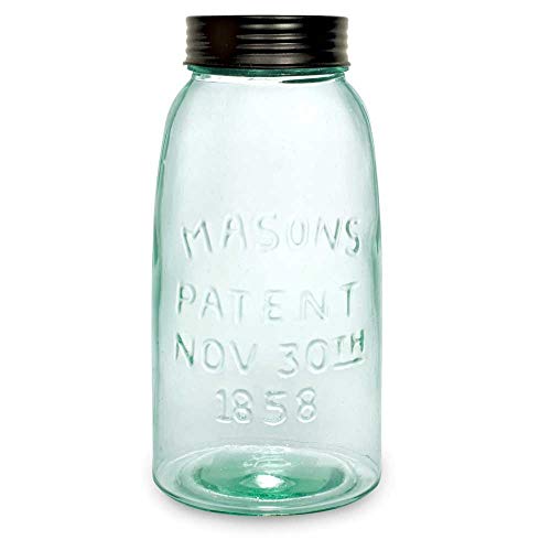 Colonial Tin Works CTW Half Gallon Mason Jar with Lid