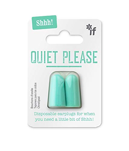 IF Shhh! Foam Earplugs-Quiet Please