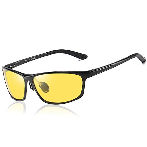 DUCO Night-vision Glasses Polarized Night Driving Men&