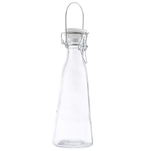 Tablecraft 17 ounce Round Resealable Carafe, Clear Glass