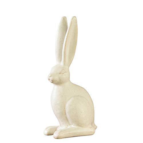 HomArt 3627-6 Sitting Hare, Small, Ceramic, Matte White