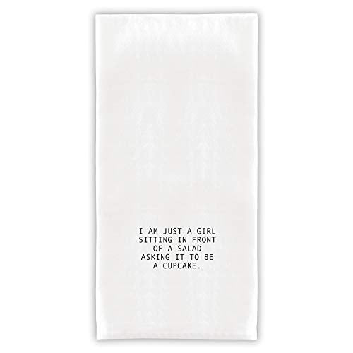 Creative Brands Santa Barbara Design Studio F2F Flour Sack Dish Towel, 30" Square, I&