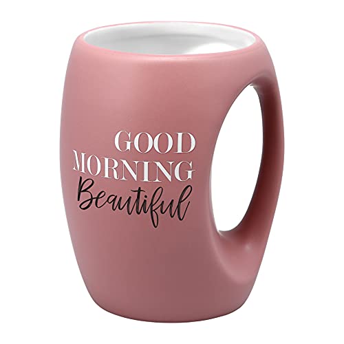 Pavilion - Good Morning Beautiful - 16 Oz Stoneware Huggable Coffee Cup Mug