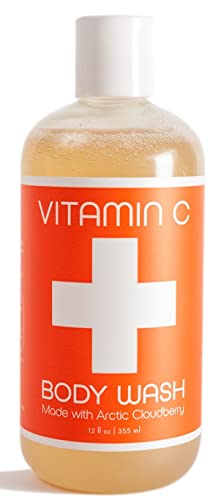 Kalastyle VITAMIN C Body Wash | Made with Arctic Cloudberry | No Sulfates, Parabens, or Silicones | Vegan | Cruelty Free | 12 fl oz, 355 ml | Nordic + Wellness