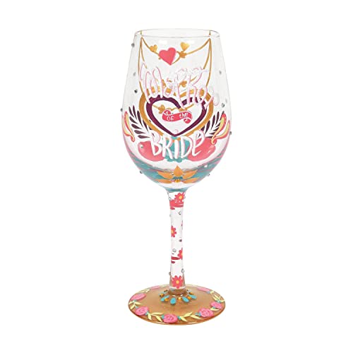 Enesco Lolita Mother of the Bride Wine Glass, 9.05in H