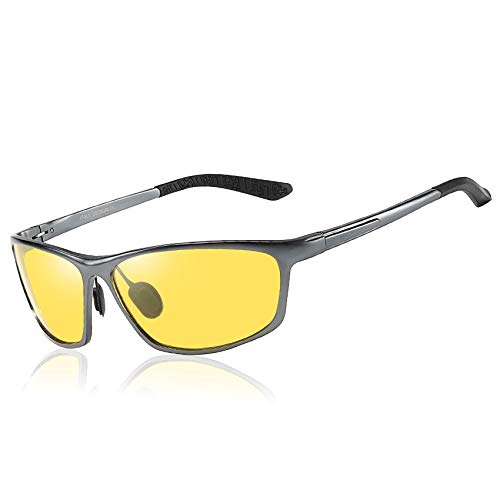 DUCO Night-vision Glasses Polarized Night Driving Men&