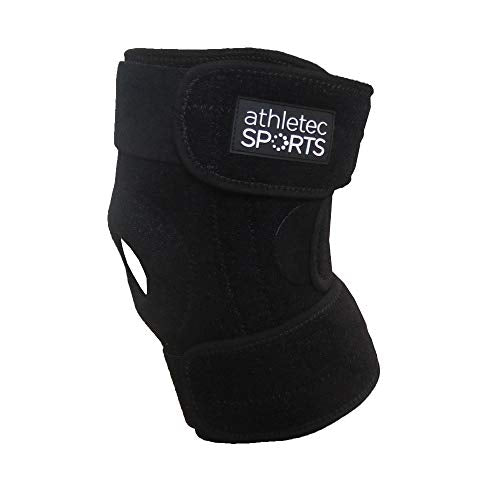 DII Design Athletec Sport Knee Support, Open-Patella Stabilizer with Adjustable Strapping