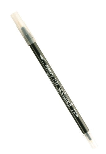 Uchida 1122-C-0 Marvy Extra Fine Tip Le Plume II Double Ender Marker Pen, Clear