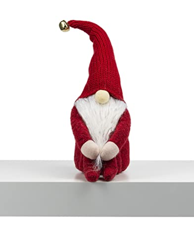 Ganz MX180582 Santa Gnome Shelf Sitter, 11-inch Height, Polyester and Sand