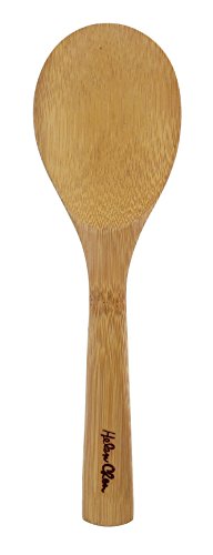 HIC HelenÁíΩÁ´ÖÁíΩs Asian Kitchen 97062 Rice Paddle, Natural Bamboo, 9-Inch