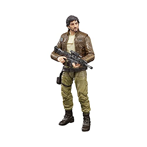 Hasbro Star Wars The Black Series Captain Cassian Andor 6-Inch-Scale Rogue One: A Story Collectible Figure, Toys for Kids Ages 4 and Up