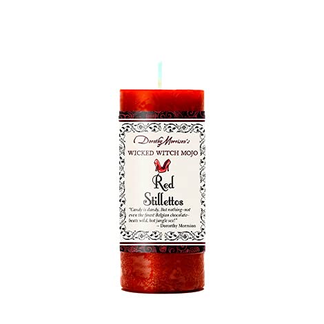 Coventry Creations Wicked Witch Mojo Red Stilettos Candle by Dorothy Morrision