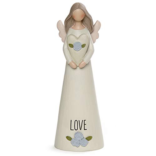 Blossom Bucket 2166-13277 Love Angel with Heart Figurine