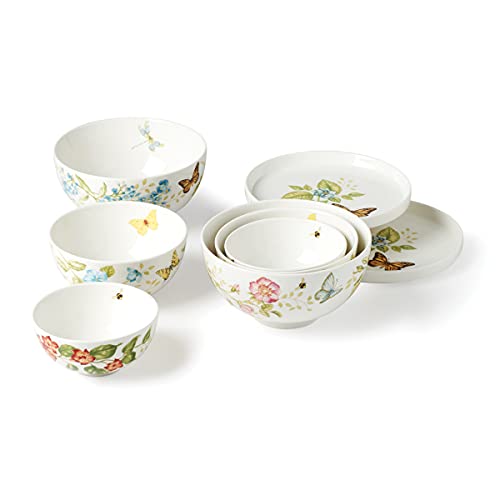 Lenox Butterfly Meadow Luna Nesting Dinnerware Set, 10.85 LB, Multi