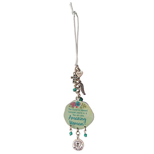 Cathedral Art Car Charm-Amazing Woman, One Size, Multicolored