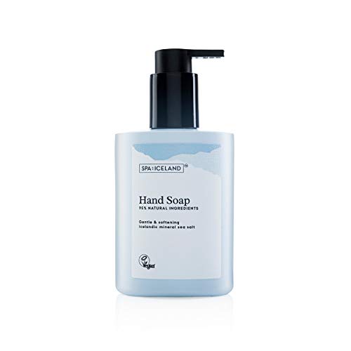 Spa of Iceland Gentle Softening Liquid Hand Soap - Hydrating Natural Antibacterial Handsoap Wash With Sea Buckthorn For Soft Hands - Preserve Moisture & Remove Bacteria - Refreshing Scent - 300ml