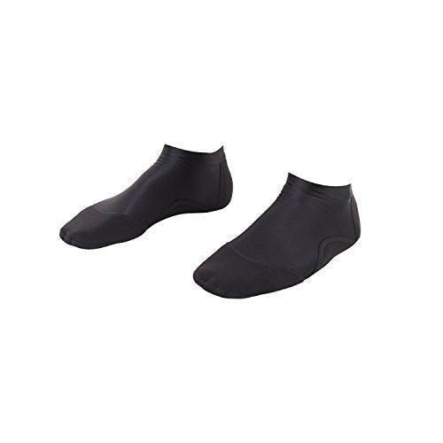 IST SKB Low Cut Water Socks for All Beach and Sand Activities (Black, Large)