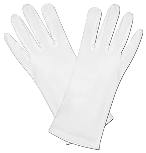 Beistle Theatrical Gloves, White (60726-W)