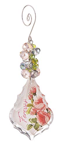 Ganz Forever Love Glass Ornament