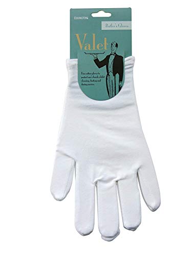 HIC Eddington√ïs Waiter√ïs Butler Gloves, Cotton, Fits Most Sizes