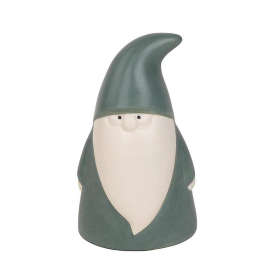 Blossom Bucket Jolly Santa, Dark Green