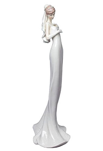 Unicorn Studio 12.5 Inch White Porcelain Figurine Fond Memories of Wedding