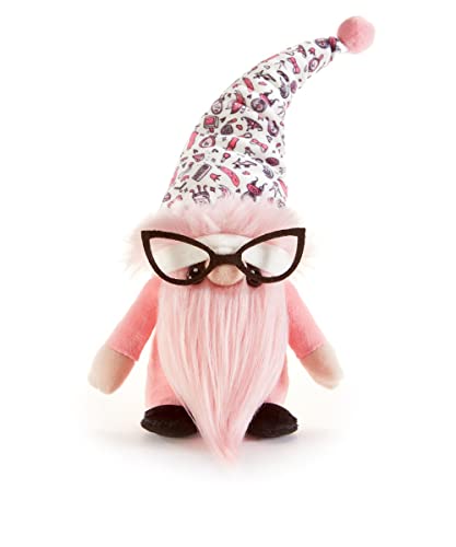 Giftcraft 474516 Fashionista Gnome, 10 inch, Polyester, Coco