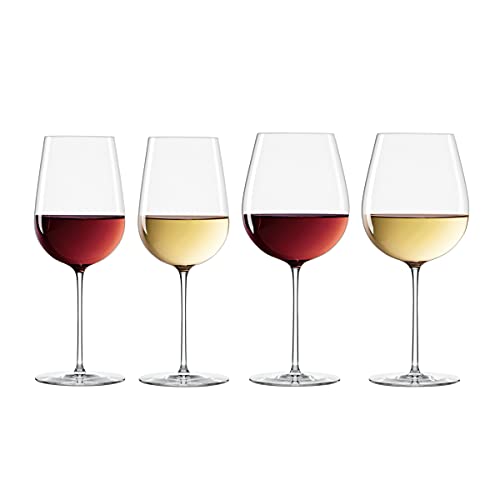 Lenox Signature Series Warm & Cool Region Wine Glasses, 1.76, Clear