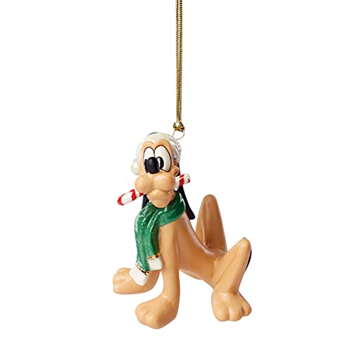 Lenox Pluto & Candy Cane Ornament, Blue