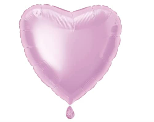 Unique Industries 18" Foil Pastel Pink Heart Balloon