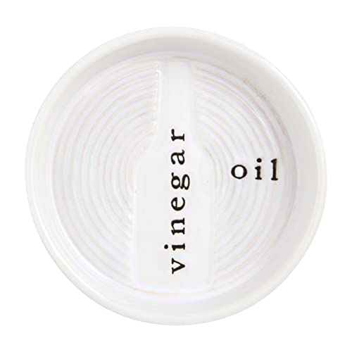 Mud PieOil And Vinegar Dipping Dish,1" x 4 1/4"