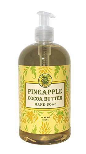 Greenwich Bay Trading Company 16 fl oz Hand Soap (Botanical Collection Pineapple Cocoa Butter)