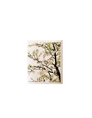 North Ridge Marketing More Joy - Eco-Friendly Swedish Dishcloths, Pack of 2 Forest Theme Apple Tree