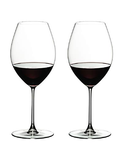 Riedel 6449/41 Veritas Old World Syrah Glass (Set of 2), 21.16 oz, Clear