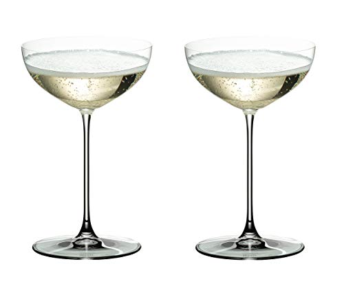 Riedel 6449/09 Veritas Coupe Glasses, Set of 2, Clear
