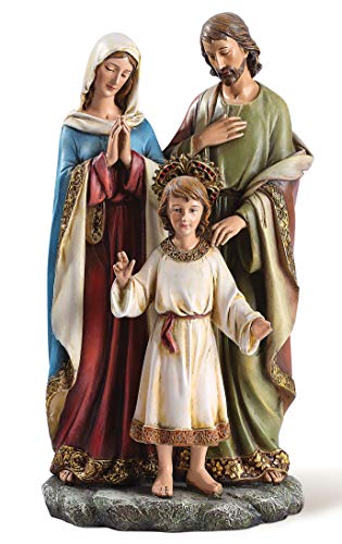 9.75" Holy Family With Child Joseph Studio by Roman